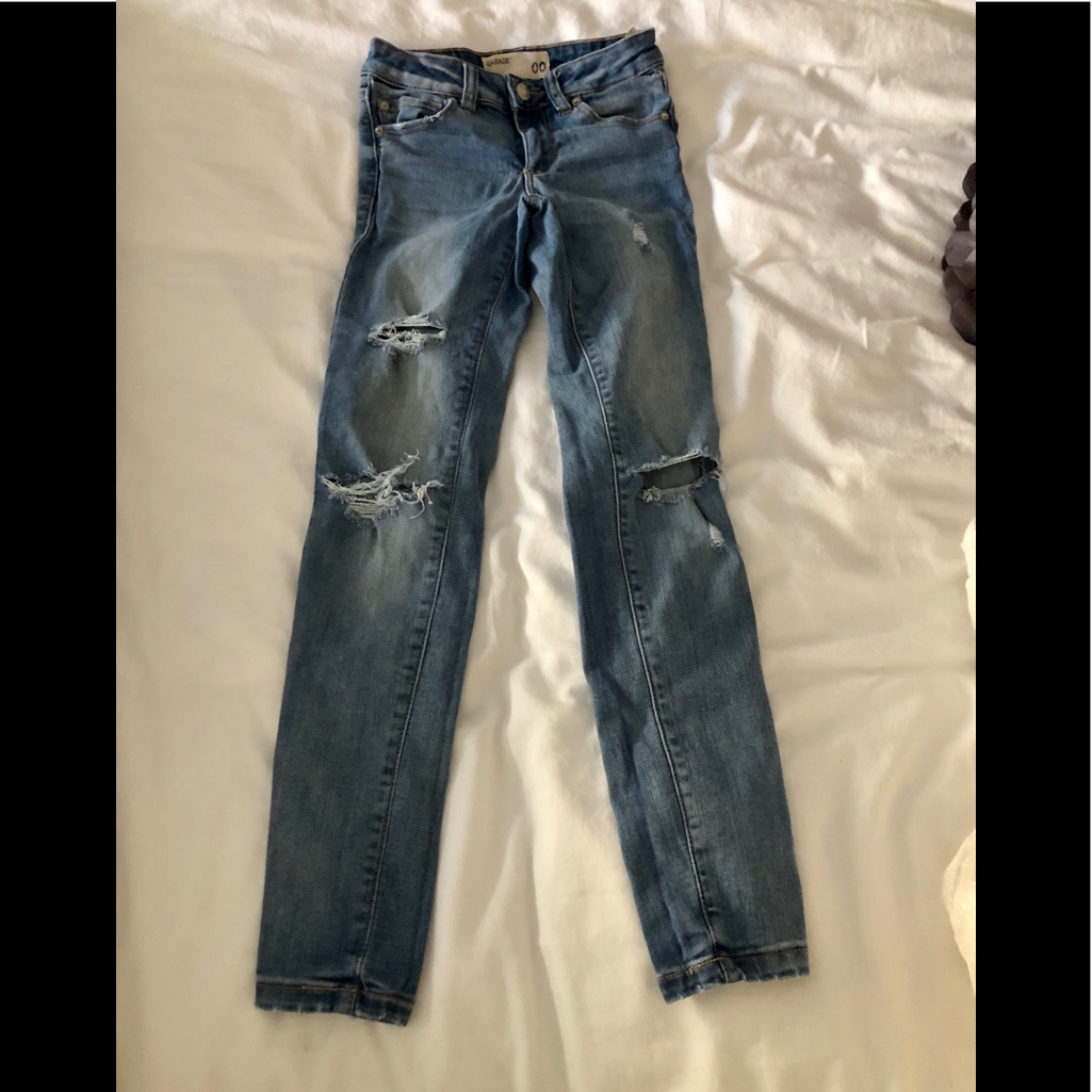 Garage Jeans Teen 00 Distressed Holes
